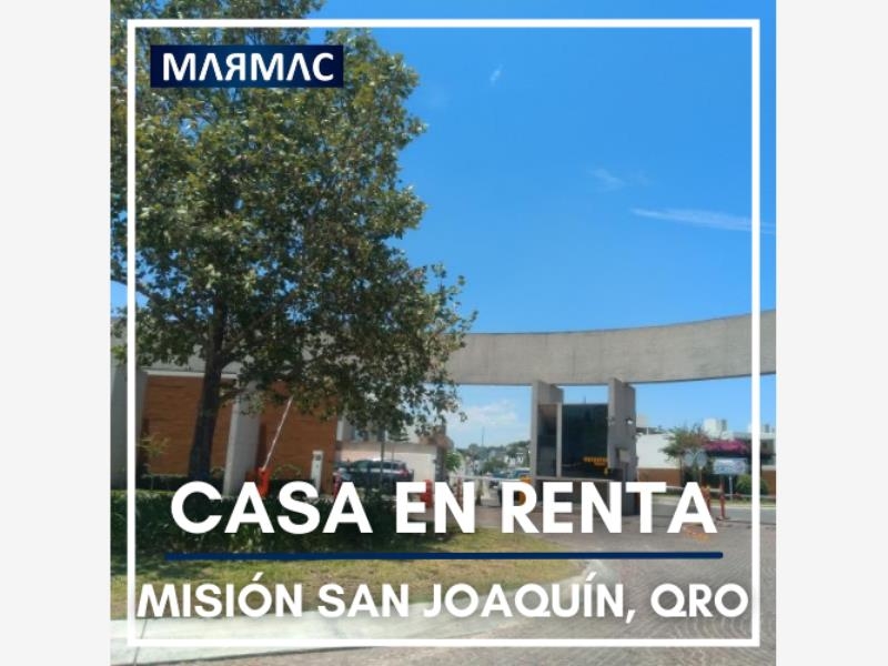 Foto 0 de Casa en renta en Misión San Joaquín, Corregidora, Querétaro | ID mx21-lx6779 | Nocnok