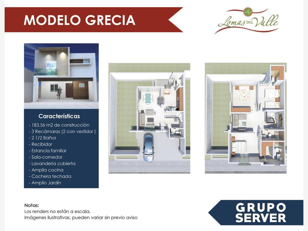 Foto 0 de Casa en venta en Lomas del Valle II, Ramos Arizpe, Coahuila de Zaragoza | ID mx23-pb0586 | Nocnok