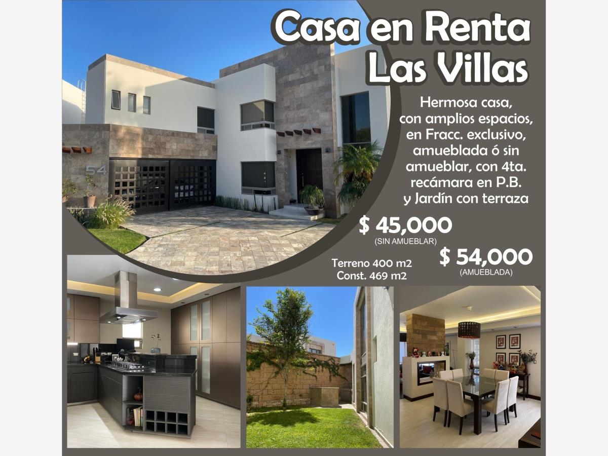 Foto 0 de Casa en renta en Las Villas, Torreón, Coahuila de Zaragoza | ID mx24-qh3892 | Nocnok