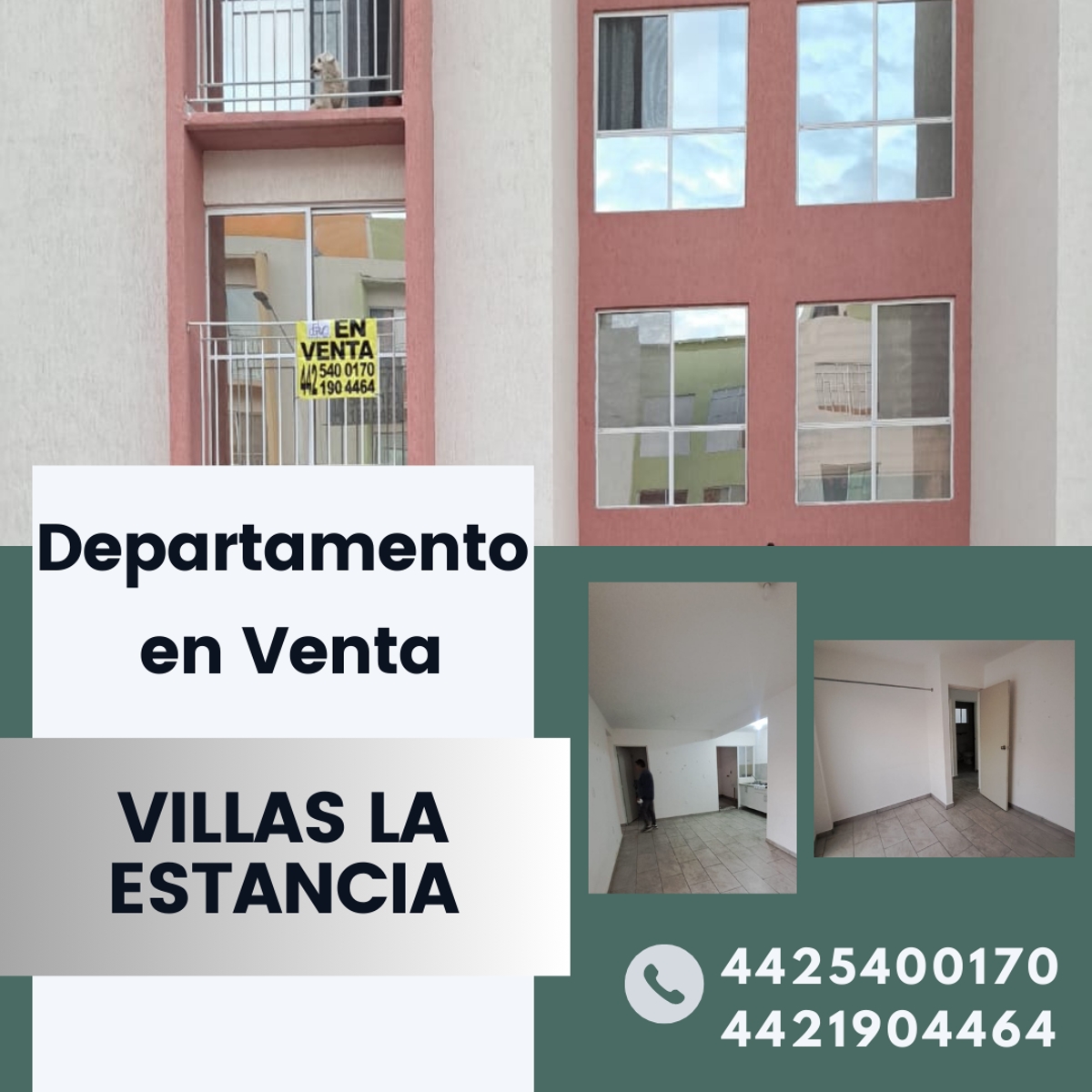 Foto 0 de Departamento en venta en Villas de la Estancia, Apaseo El Grande, Guanajuato | ID mx25-lq9617 | Nocnok