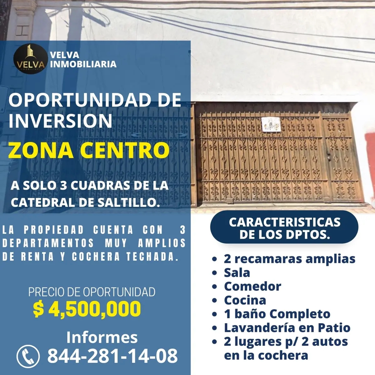 Foto 0 de Departamento en venta en Saltillo Centro, Saltillo, Coahuila de Zaragoza | ID mx25-tk10004 | Nocnok
