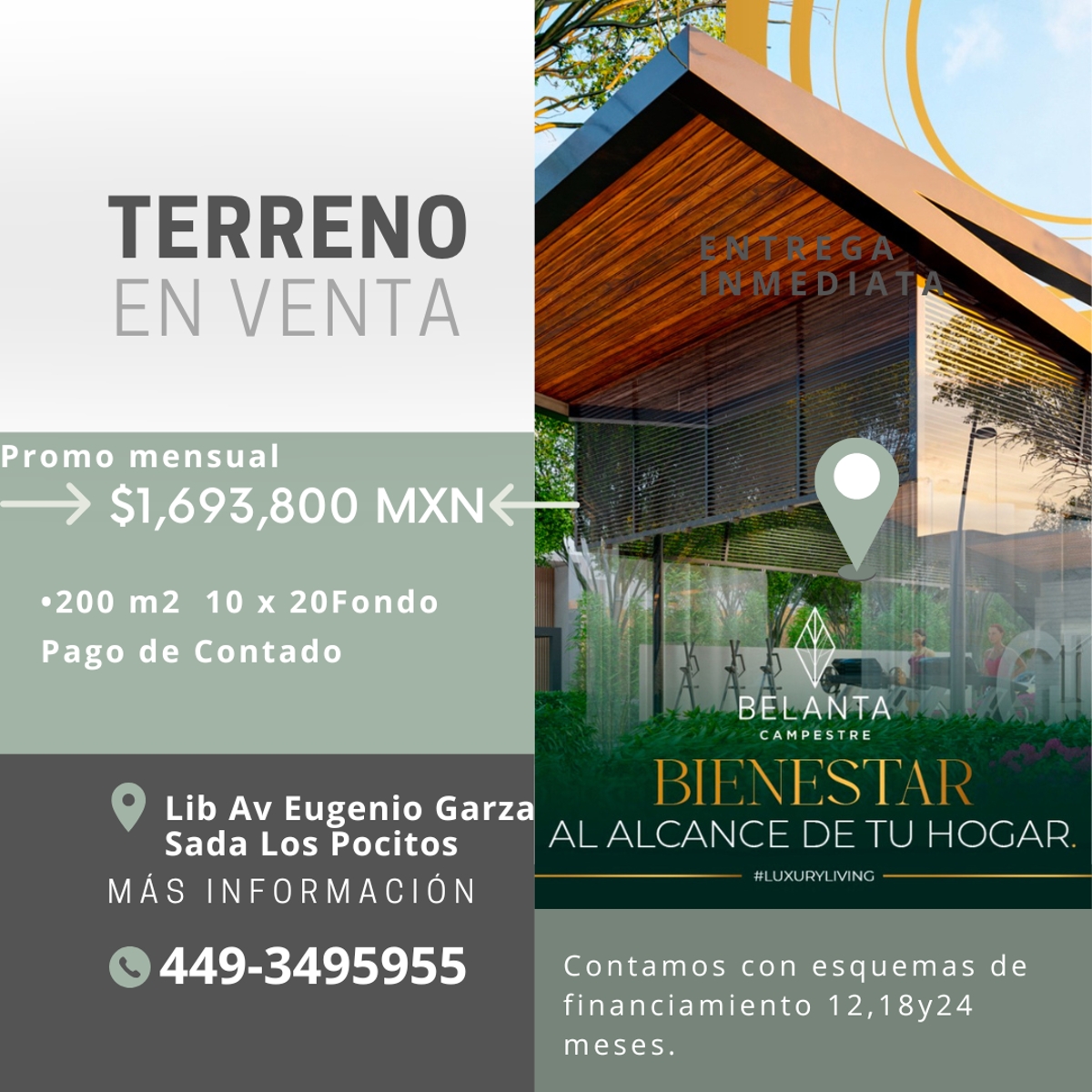 Foto 0 de Terreno en venta en Q Campestre Residencial, Jesús María, Aguascalientes | ID mx25-zg10004 | Nocnok