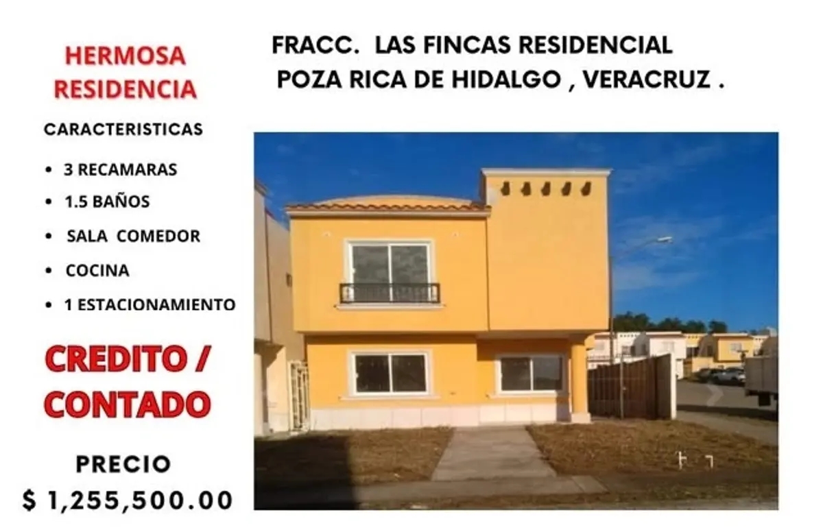 Foto 0 de RESIDENCIA EN FRACC. LAS FINCAS RESIDENCIAL | ID mx25-eh10062 | Nocnok