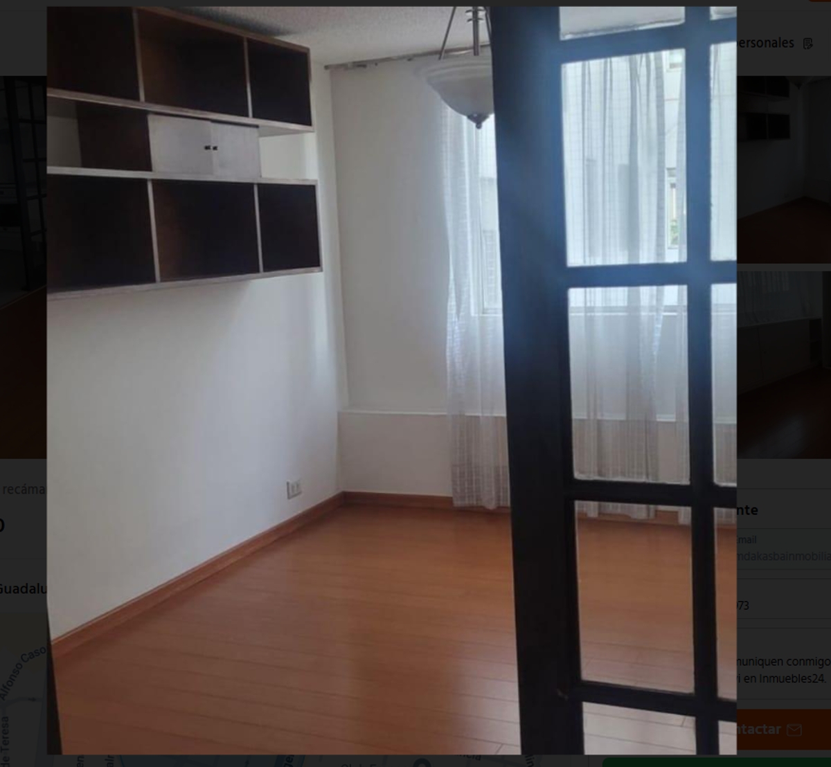 Foto 0 de Departamento en renta en Guadalupe Inn, Álvaro Obregón, Ciudad de México | ID mx25-be11097 | Nocnok