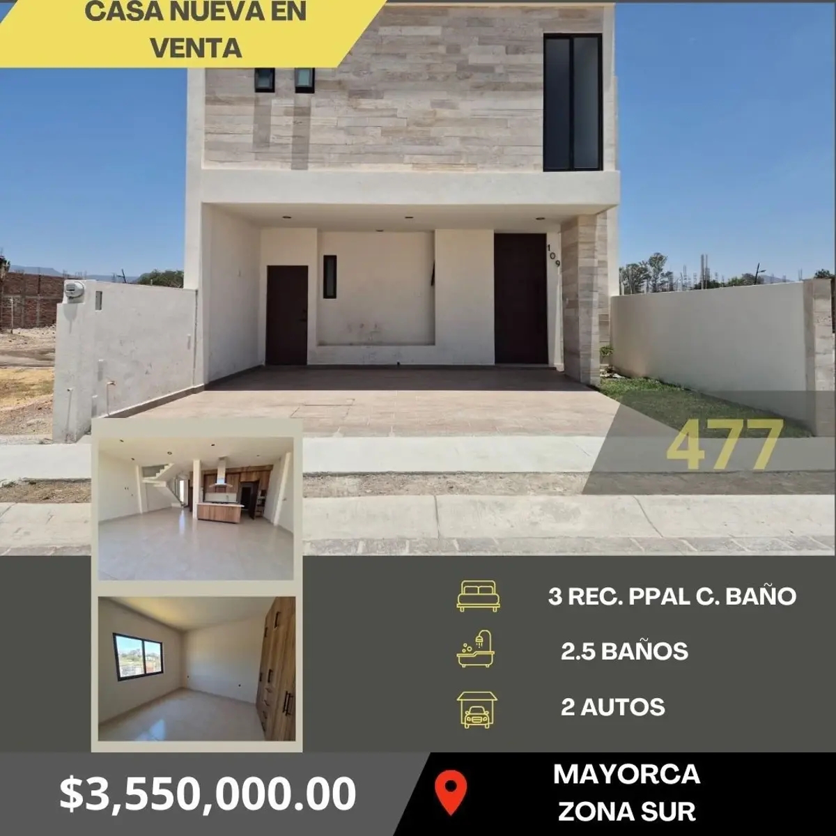Foto 0 de Casa en venta en Mayorca Residencial, León, Guanajuato | ID mx25-fa10013 | Nocnok