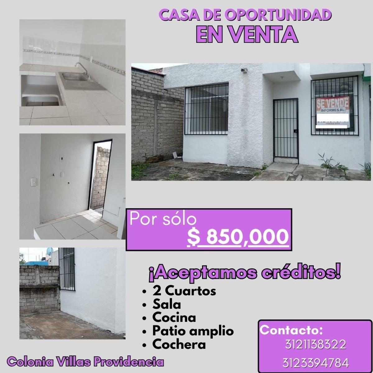 Foto 0 de Casa en venta en Villas Providencia, Villa de Álvarez, Colima | ID mx25-pd10280 | Nocnok