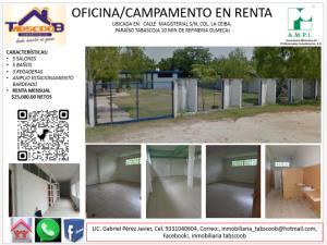 Oficina en renta en La Ceiba, Paraíso, Tabasco