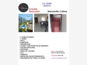 Departamento en renta en Valle de las Garzas II, Manzanillo, Colima