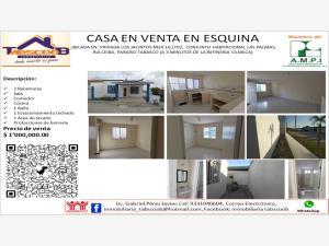 Casa en venta en Las Palmas, Paraíso, Tabasco
