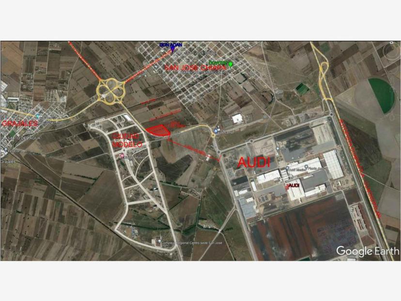 Foto 0 de Terreno en venta en Zona Industrial AUDI, San José Chiapa, Puebla | Id mx23-oj7784