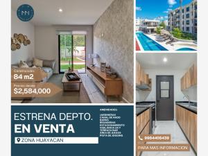 Departamento en venta en Long Island, Benito Juárez, Quintana Roo