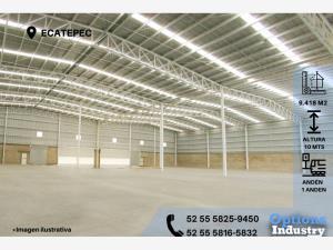 Nave en renta en San Cristobal Centro, Ecatepec de Morelos, México