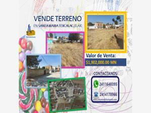 Terreno en venta en Santa Maria Texcalac, Apizaco, Tlaxcala