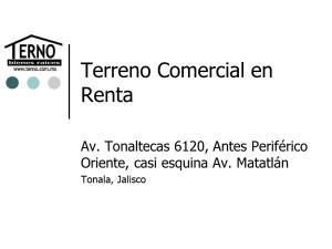 Terreno en renta en San Gaspar de las Flores, Tonalá, Jalisco