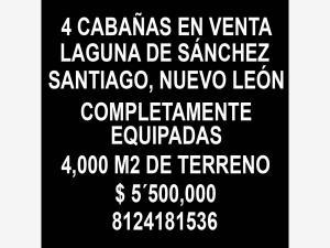 Finca-Rancho en venta en Laguna de Sanchez, Santiago, Nuevo León