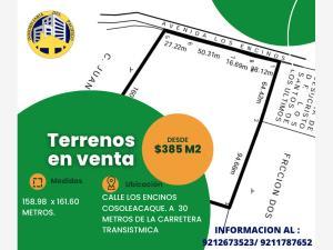 Terreno en venta en Los Encinos, Cosoleacaque, Veracruz de Ignacio de la Llave