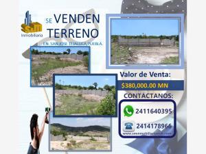 Terreno en venta en Tzicatlacoyan, Tzicatlacoyan, Puebla