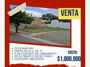 Terreno en venta en Santa Rita, Coquimatlán, Colima