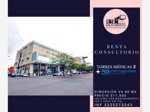 Consultorio en renta en El Mirador, Puebla, Puebla