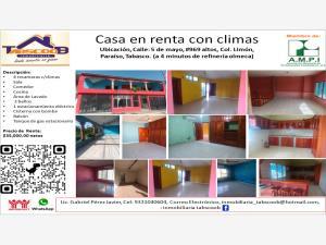 Casa en renta en Paraiso Centro, Paraíso, Tabasco