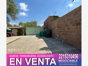 Quinta en venta en Yerbabuena, Guanajuato, Guanajuato