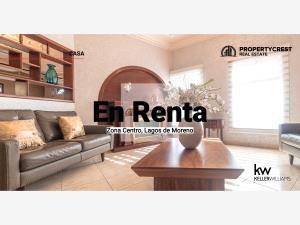 Casa en renta en Lagos de Moreno Centro, Lagos de Moreno, Jalisco