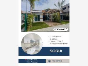Casa en venta en Tepeyac, Cuautla, Morelos