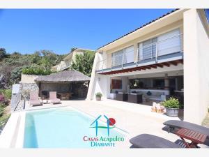 Casa en renta vacacional con 3 recámaras, alberca y palapa privados Casa en renta vacacional con 3 recámaras, alberca y palapa privados