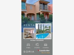 Casa en renta en Miguel Hidalgo, Cuautla, Morelos