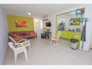 Departamento en Puente del Mar con 2 recámaras