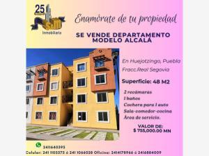 Departamento en venta en Real Segovia, Huejotzingo, Puebla