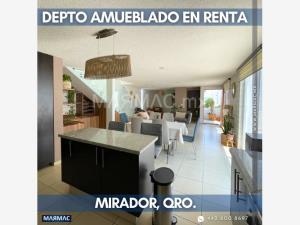 Departamento en renta en El Mirador, El Marqués, Querétaro