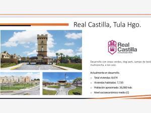 Terreno en venta en Real Castilla, Atotonilco de Tula, Hidalgo