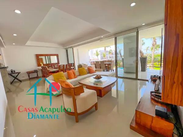 Departamento en renta vacacional en condominio con club de playa. Se aceptan mascotas Departamento en renta vacacional en condominio con club de playa. Se aceptan mascotas