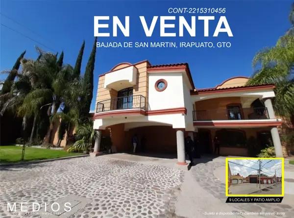 Casa en venta en Bajada de San Martin, Irapuato, Guanajuato