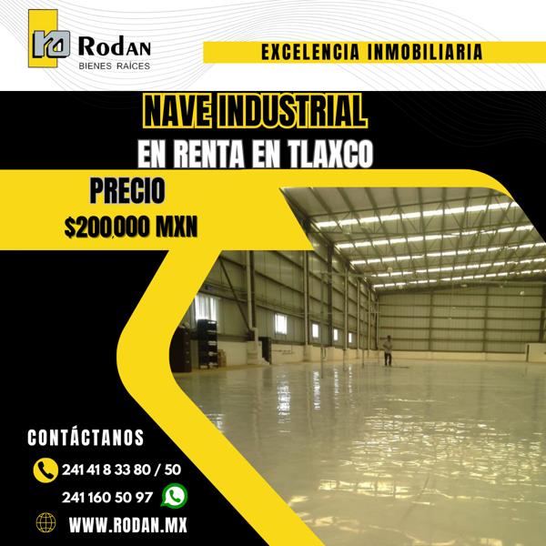 Nave en renta en Tlaxco, Tlaxco, Tlaxcala