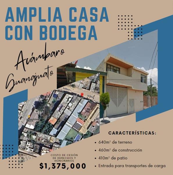 Casa en venta en Acambaro Centro, Acámbaro, Guanajuato