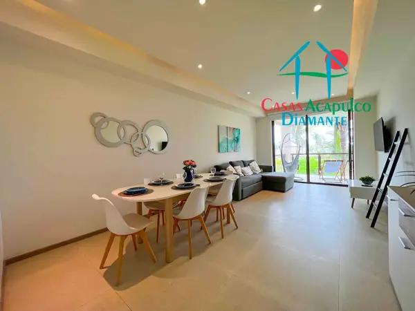 Vacaciones con estilo en La Isla: departamento con terrazas y limpieza diaria incluida
