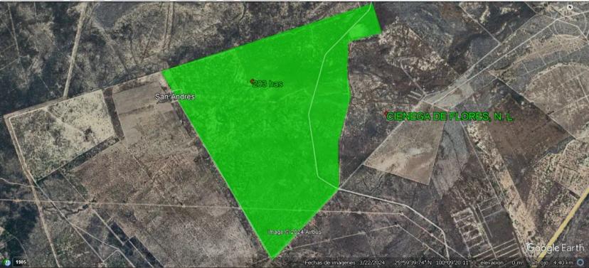 Foto 0 de Terreno en venta en Portal de las Salinas, Ciénega de Flores, Nuevo León | Id mx22-ns3163