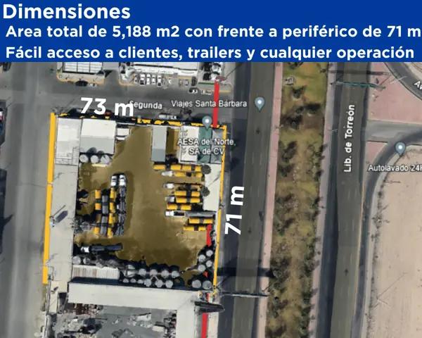 Terreno en renta en Parque Industrial Oriente, Torreón, Coahuila de Zaragoza Terreno en renta en Parque Industrial Oriente, Torreón, Coahuila de Zaragoza