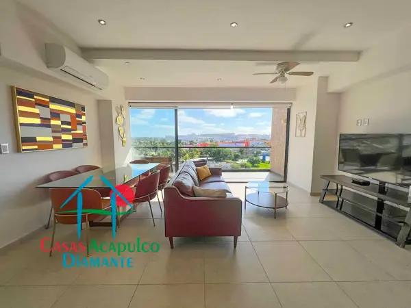 Depa en venta con 3 recámaras y terraza con vista a las áreas comunes