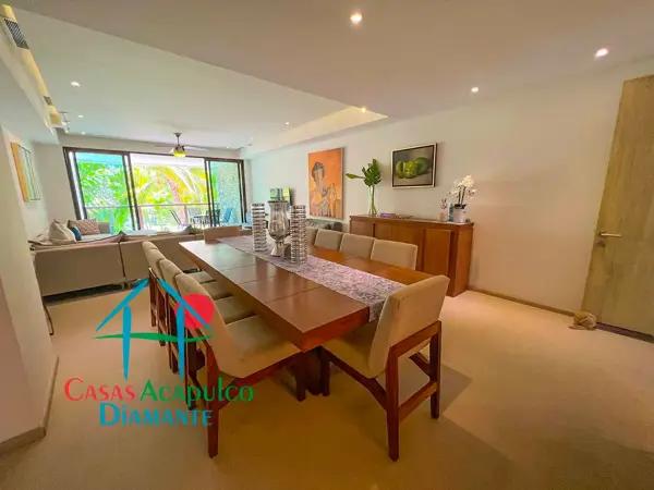 Depa en condominio de playa con 2 recámaras