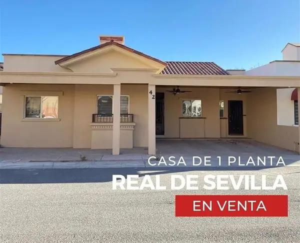 Casa en venta en Real de Sevilla Club Residencial, Hermosillo, Sonora