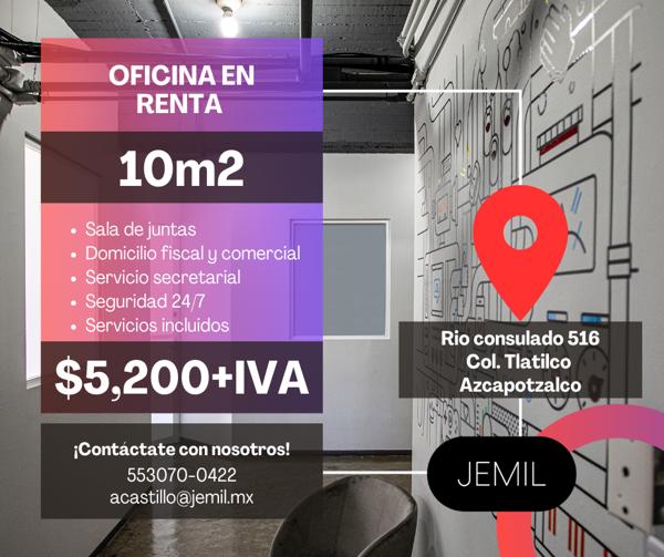 Consultorio en renta en Tlatilco, Azcapotzalco, Ciudad de México