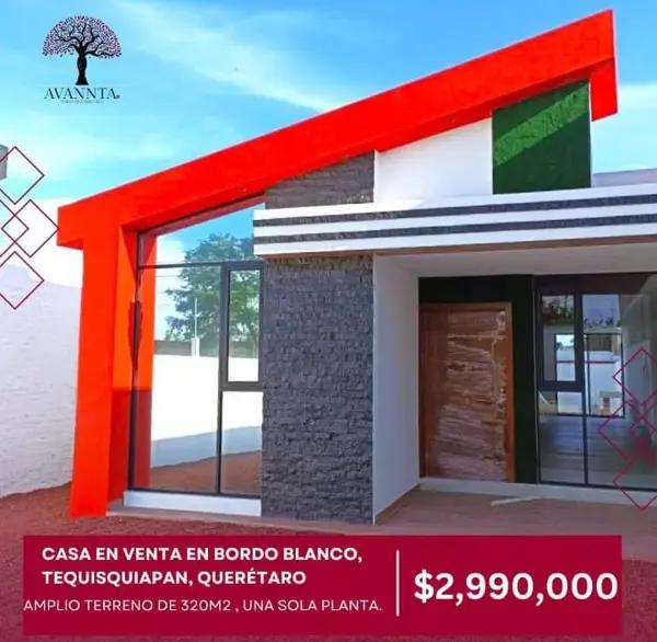 Casa en venta en Bordo Blanco, Tequisquiapan, Querétaro Casa en venta en Bordo Blanco, Tequisquiapan, Querétaro