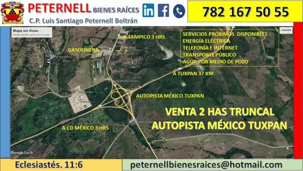 Terreno en venta en Tihuatlan Centro, Tihuatlán, Veracruz de Ignacio de la Llave
