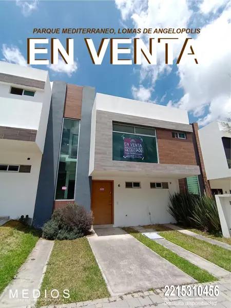 Casa en venta en Lomas de Angelópolis II, San Andrés Cholula, Puebla Casa en venta en Lomas de Angelópolis II, San Andrés Cholula, Puebla