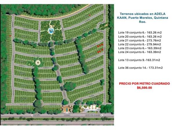 Terreno en venta en Puerto Morelos, Puerto Morelos, Quintana Roo