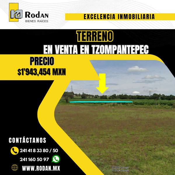 Terreno en venta en San Andres Ahuashuatepec, Tzompantepec, Tlaxcala
