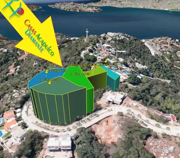 Terreno en venta en La Cima, Acapulco de Juárez, Guerrero